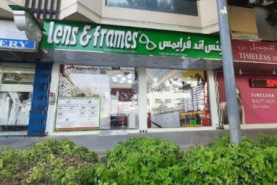 Lens & Frames Optics (Br) Karama ( RTA eye test for driving license) rta eye test
